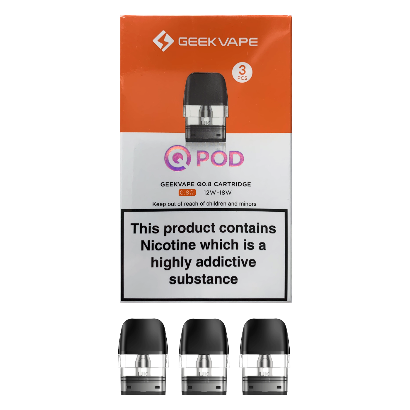 Kartridż Q POD Geek Vape 0.8Ω