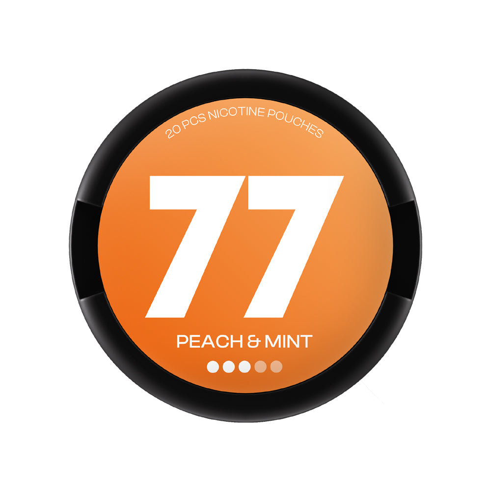 Woreczki nikotynowe 77 Peach & Mint