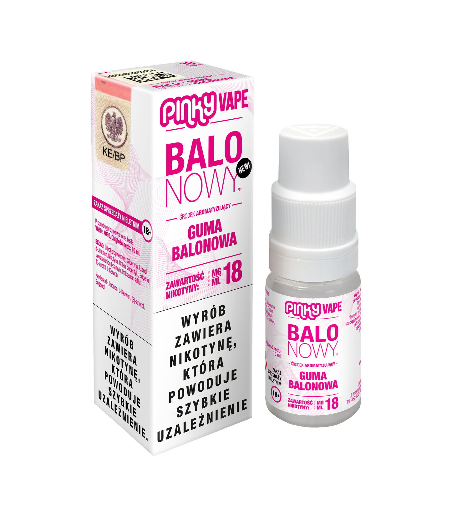 Liquid Pinky Vape Balonowy