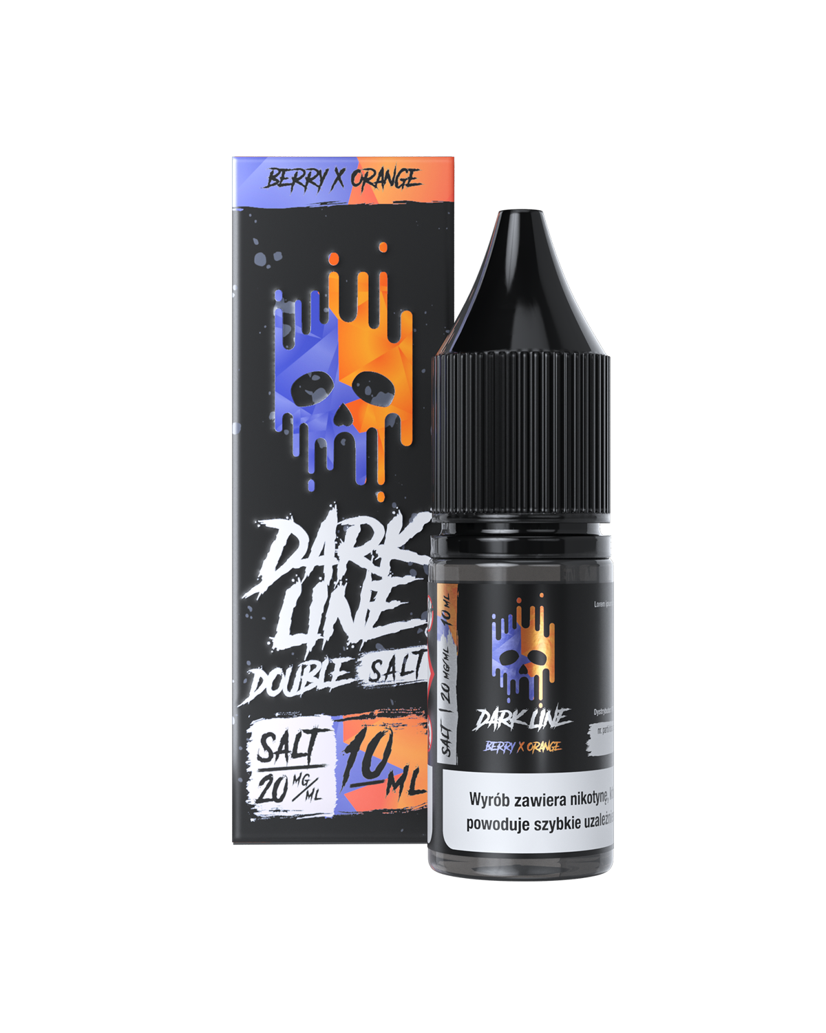 Liquid Dark Line Double Salt Berry Orange