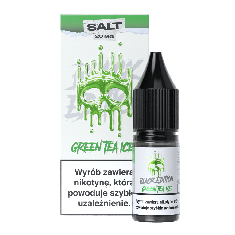 Liquid Dark Line Black Salt Green Tea Ice