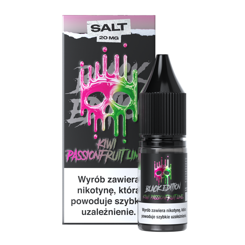 Liquid Dark Line Black Salt Kiwi Passion Fruit Lime