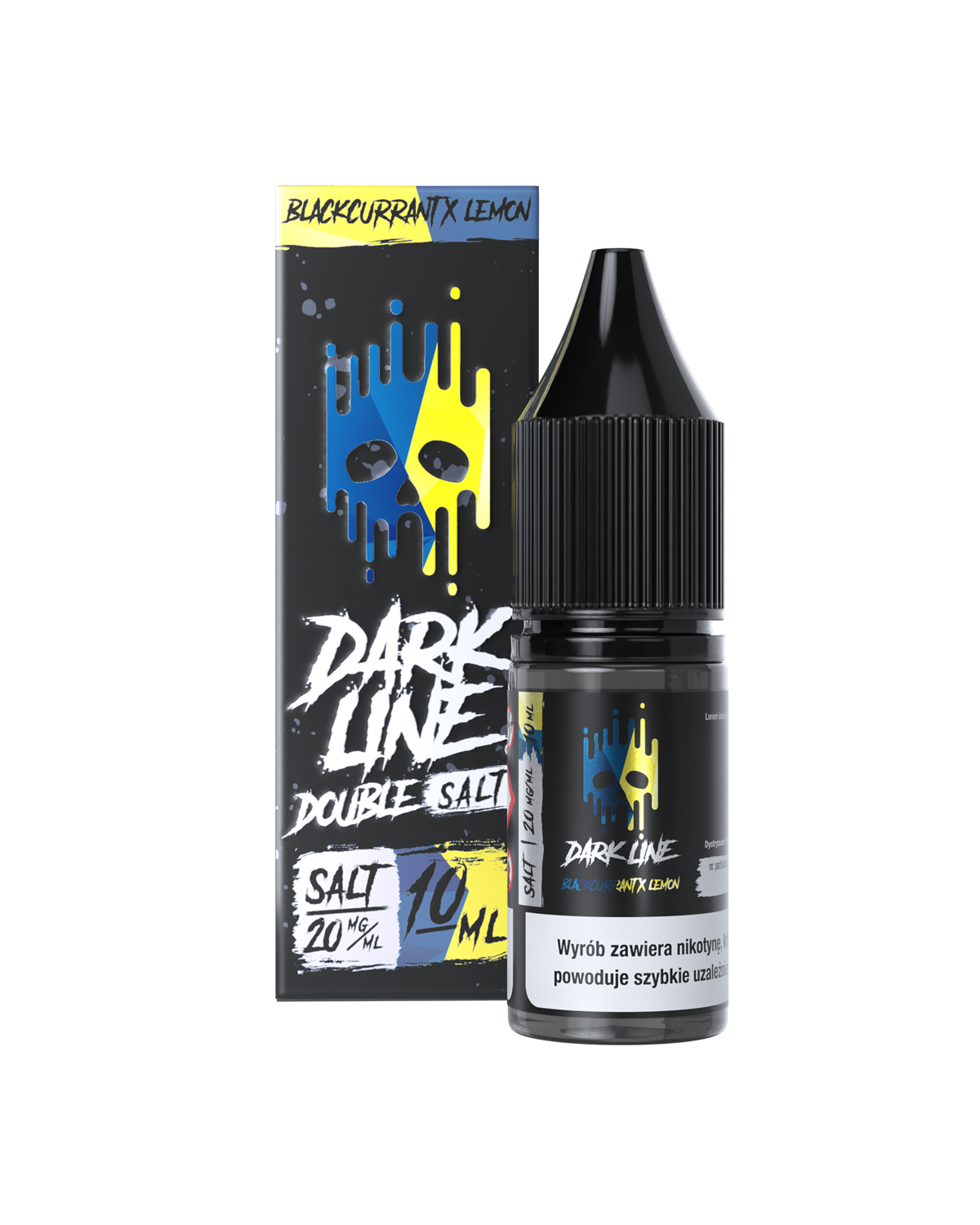 Liquid Dark Line Double Salt Blackcurrant Lemon