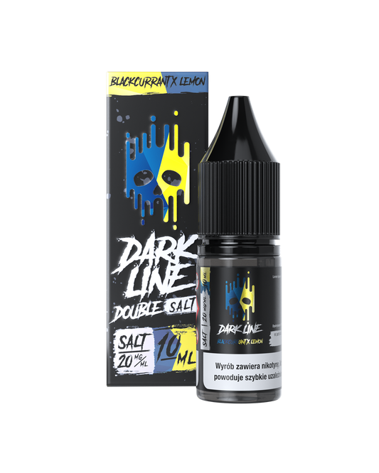 Liquid Dark Line Double Salt Blackcurrant Lemon