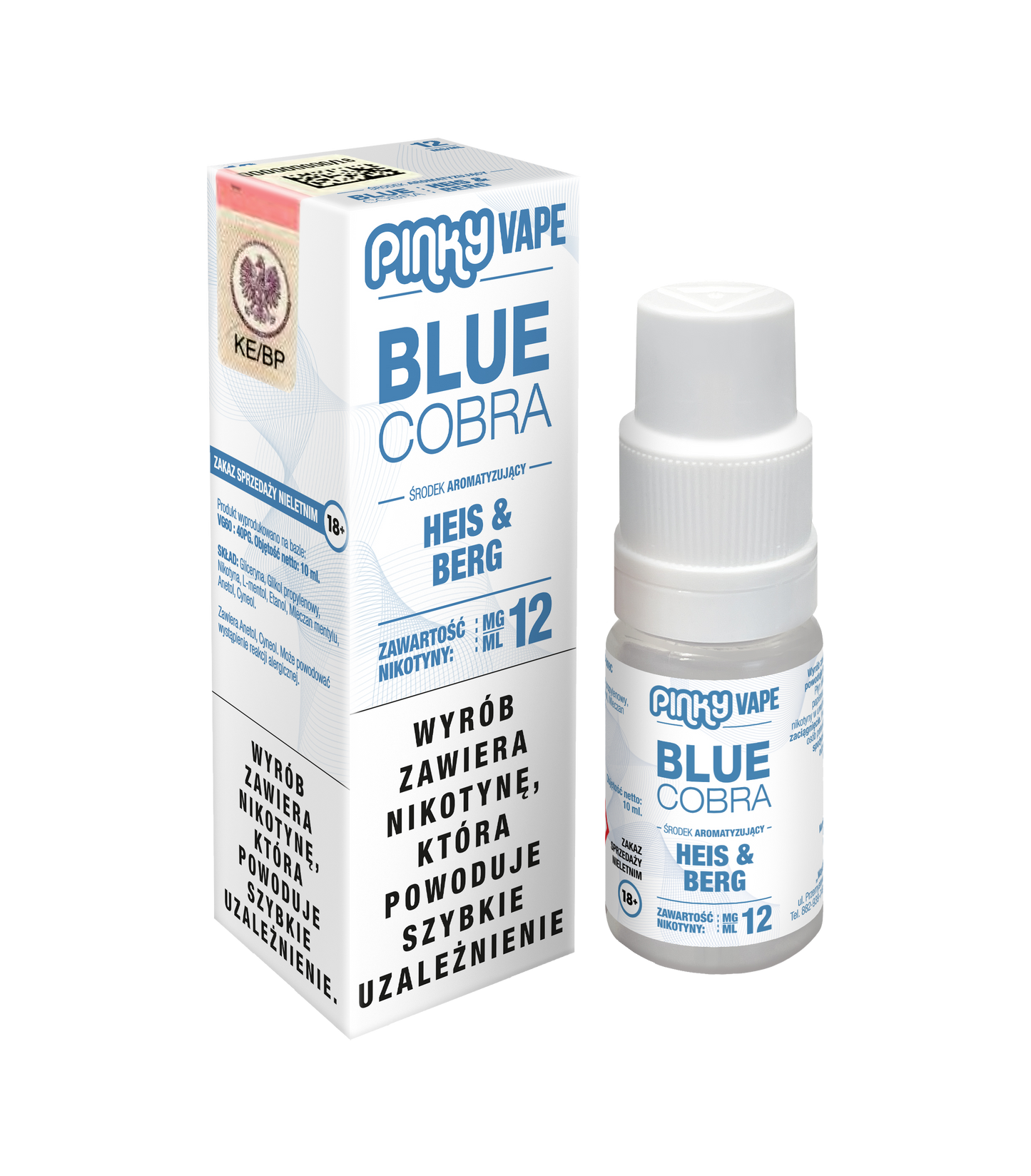 Liquid Pinky Vape Blue Cobra