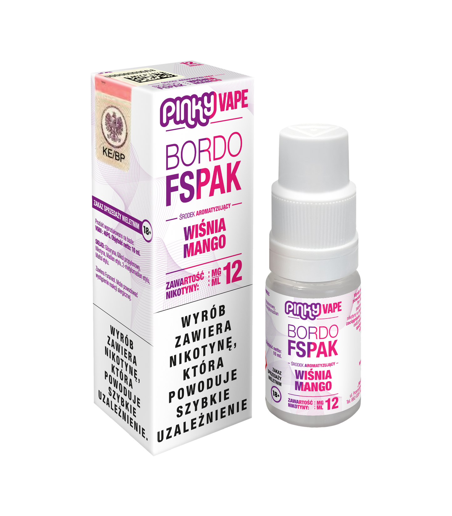Liquid Pinky Vape BordoFspak