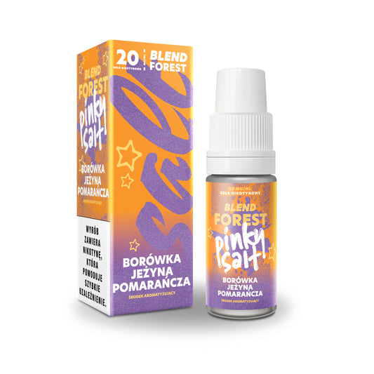 Liquid Pinky Vape Salt Borówka Jeżyna Pomarańcza