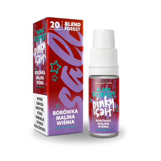 Liquid Pinky Vape Salt Borówka Malina Wiśnia