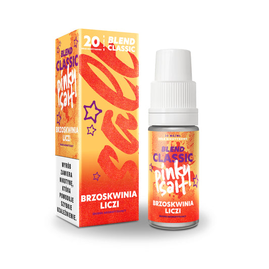 Liquid Pinky Vape Salt Brzoskwinia Liczi