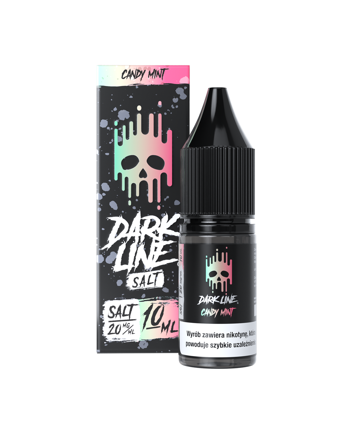 Liquid Dark Line Salt Candy Mint