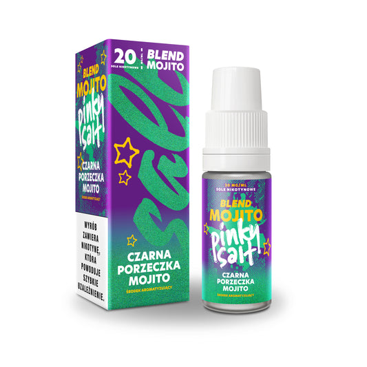 Liquid Pinky Vape Salt Czarna Porzeczka Mojito