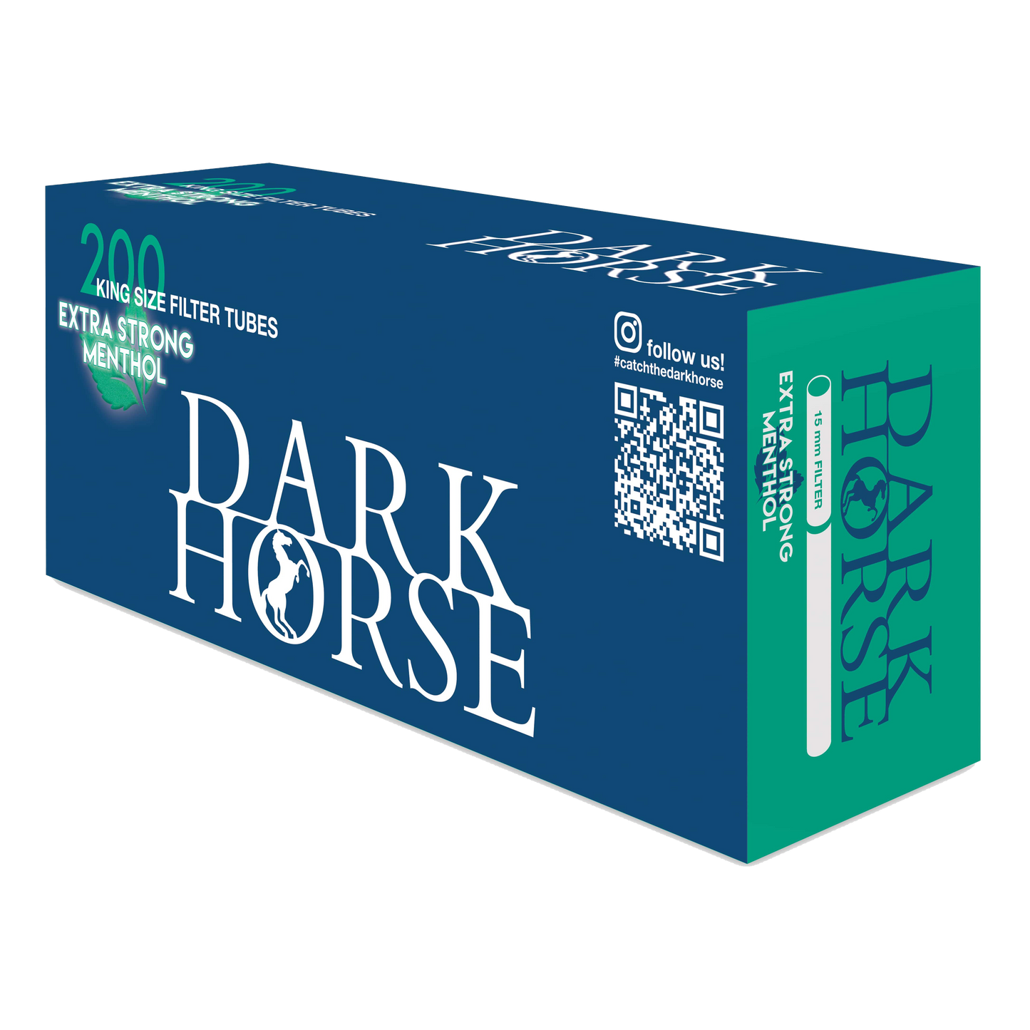 Gilza papierosowa Dark Horse 200 Menthol Extra Strong
