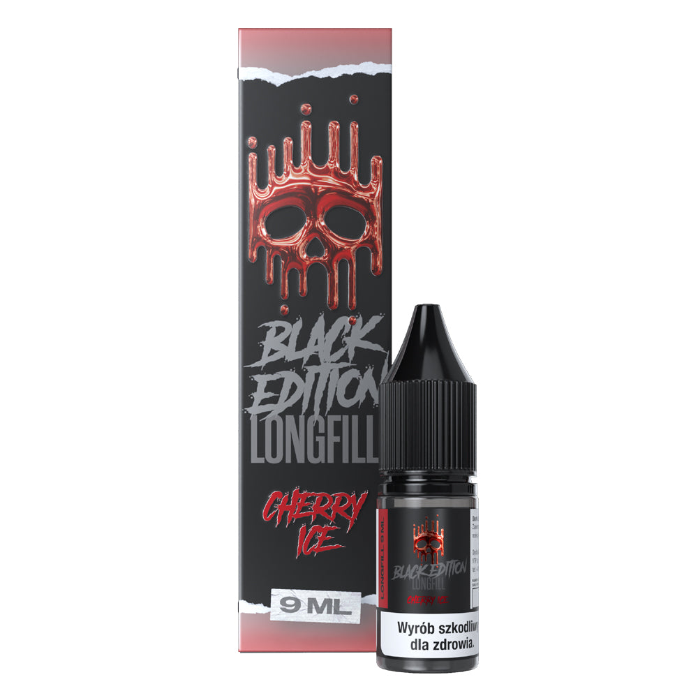 Longfill Dark Line Black Edition 9ml Cherry Ice