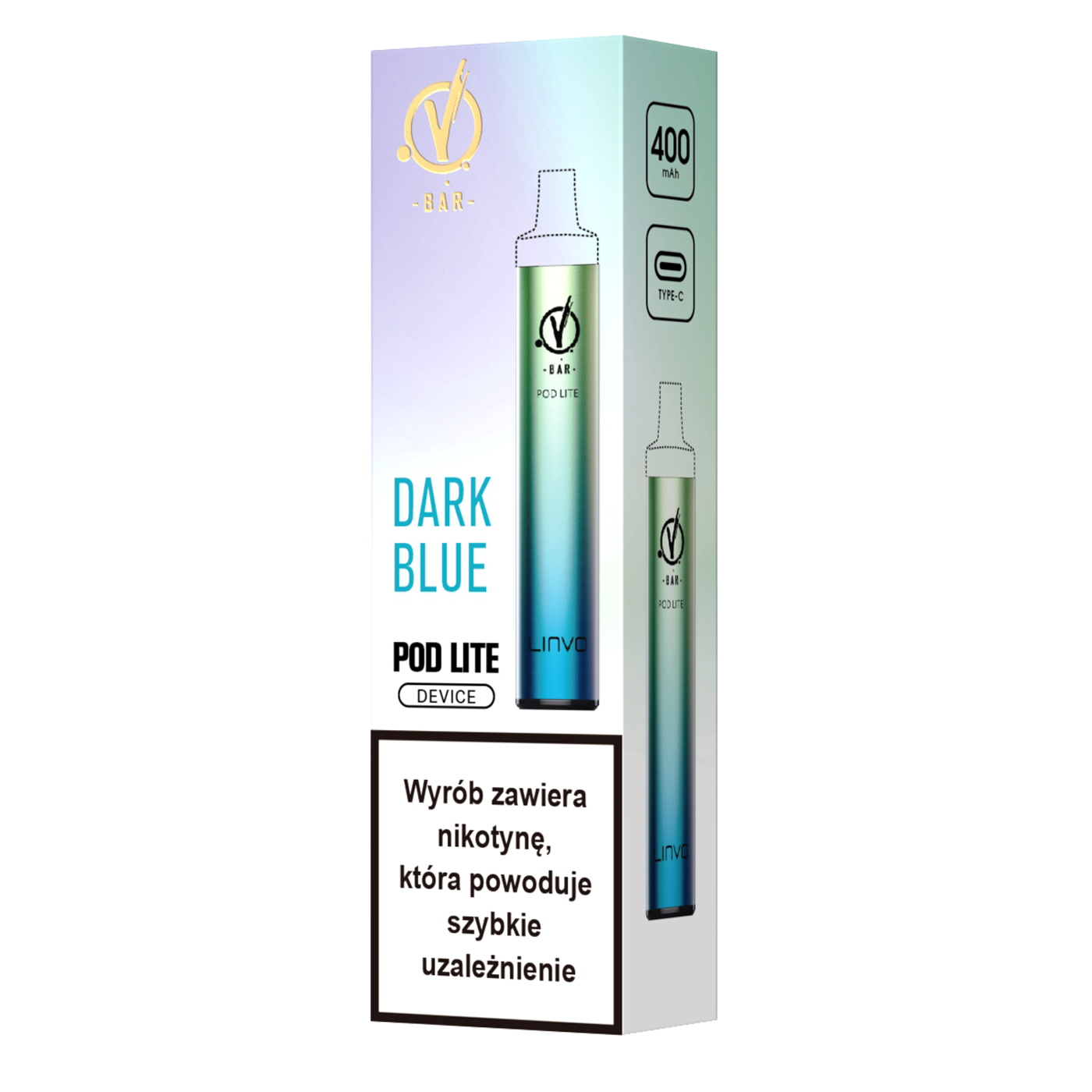 vBAR Cubo POD Lite Bateria Dark Blue