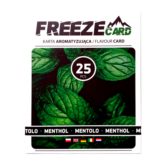 Karta aromatyzująca Freeze Menthol