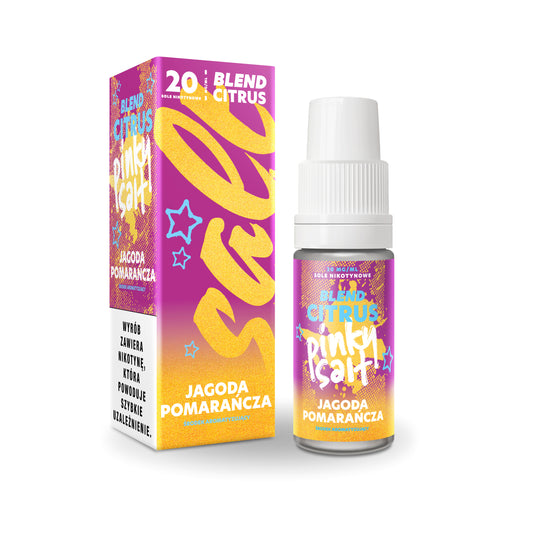 Liquid Pinky Vape Salt Jagody Pomarańcza