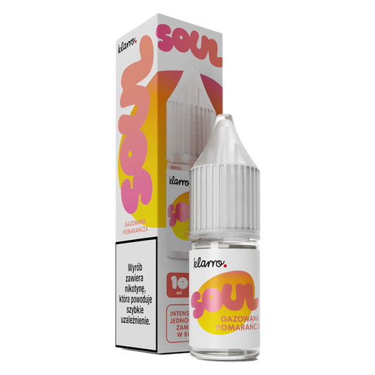 Liquid Klarro Soul Salt Gazowana Pomarańcza