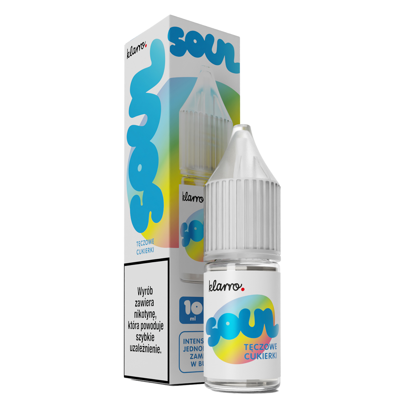 Liquid Klarro Soul Salt Tęczowe Cukierki