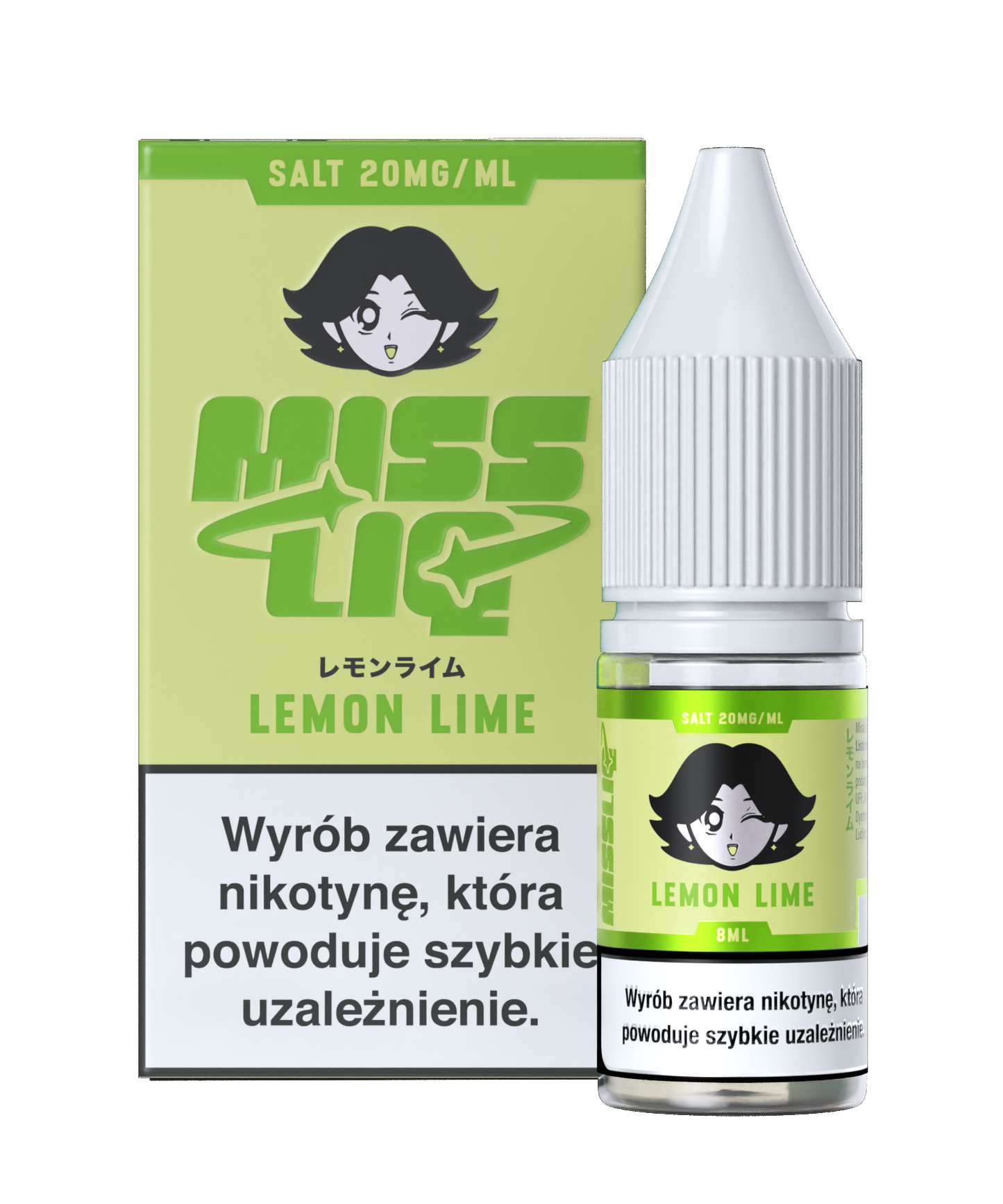 Liquid Miss Liq Salt 8ml Lemon Lime