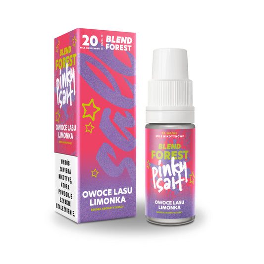 Liquid Pinky Vape Salt Owoce Lasu Limonka