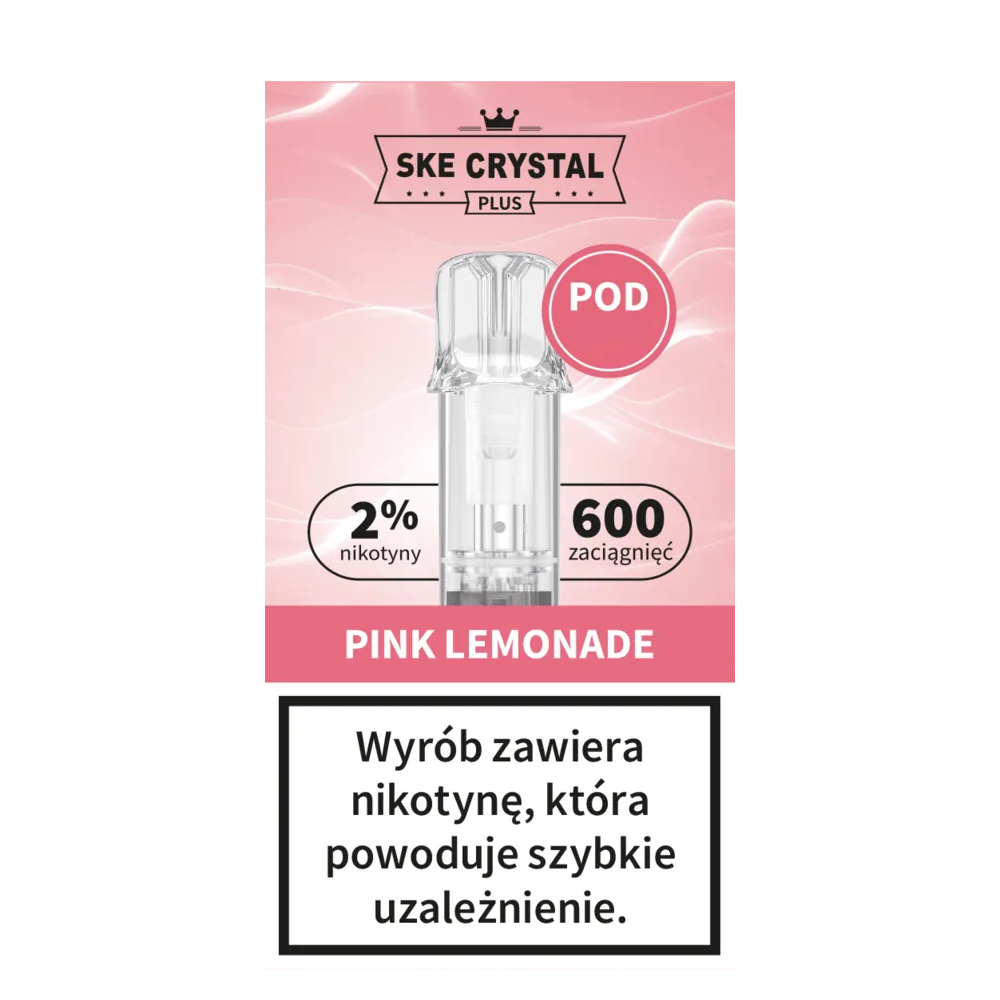 Crystal Plus X 600 Pink Lemonade - BEZ GRZAŁKI