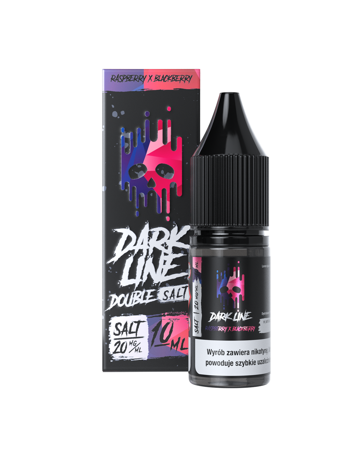 Liquid Dark Line Double Salt Raspberry Blackberry