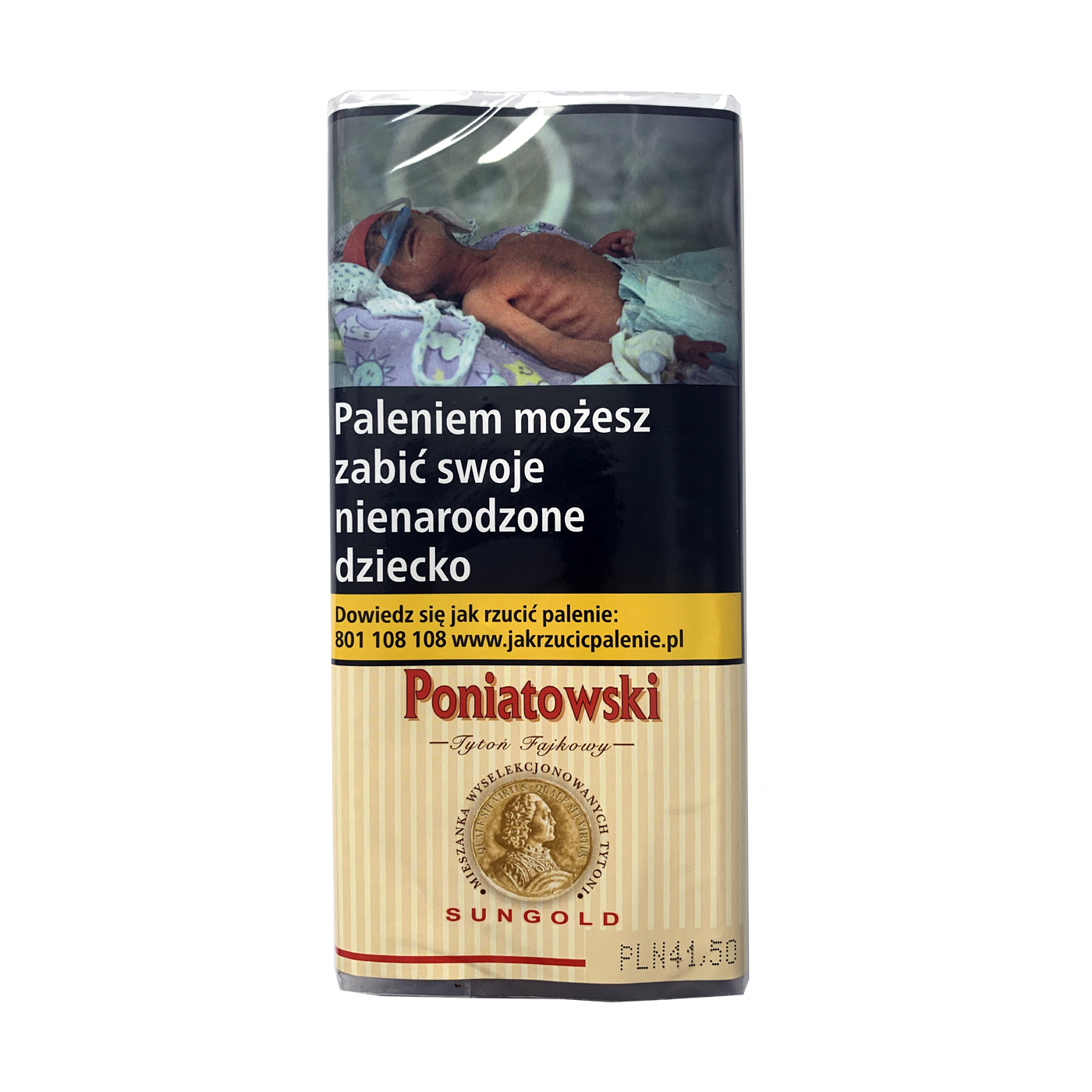 Tytoń Fajkowy Poniatowski Sungold 40g