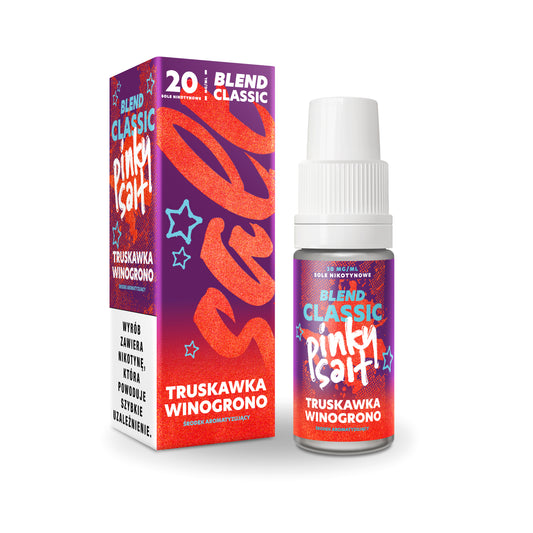 Liquid Pinky Vape Salt Truskawka Winogrono