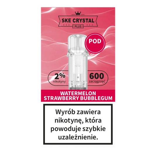 Crystal Plus X 600 Watermelon Strawberry Bubblegum