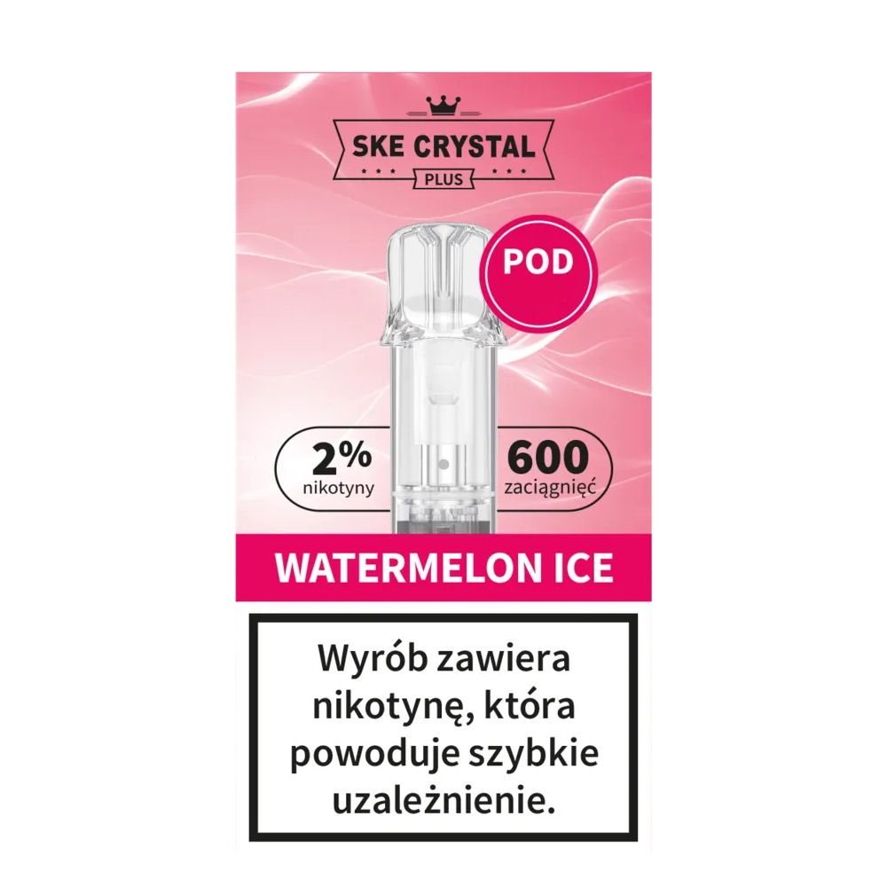 Crystal Plus X 600 Watermelon Ice - BEZ GRZAŁKI