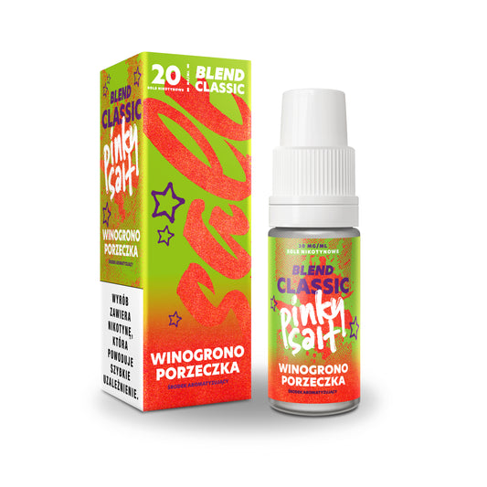 Liquid Pinky Vape Salt Winogrono Porzeczka
