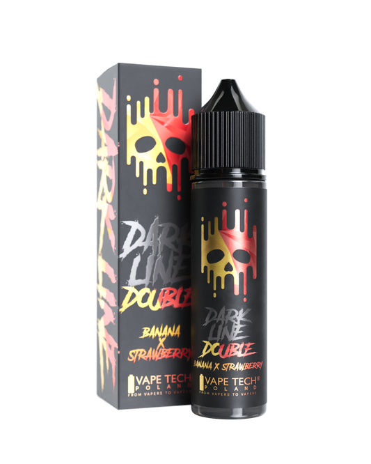 Longfill Double Dark Line 8ml Banana Strawberry