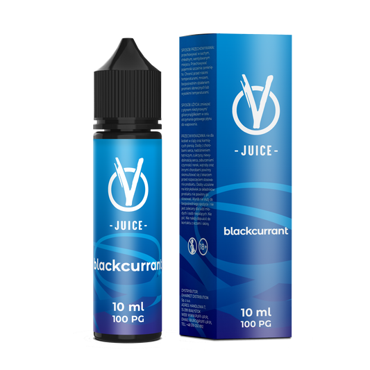 Longfill VJuice 10ml Blackcurrant