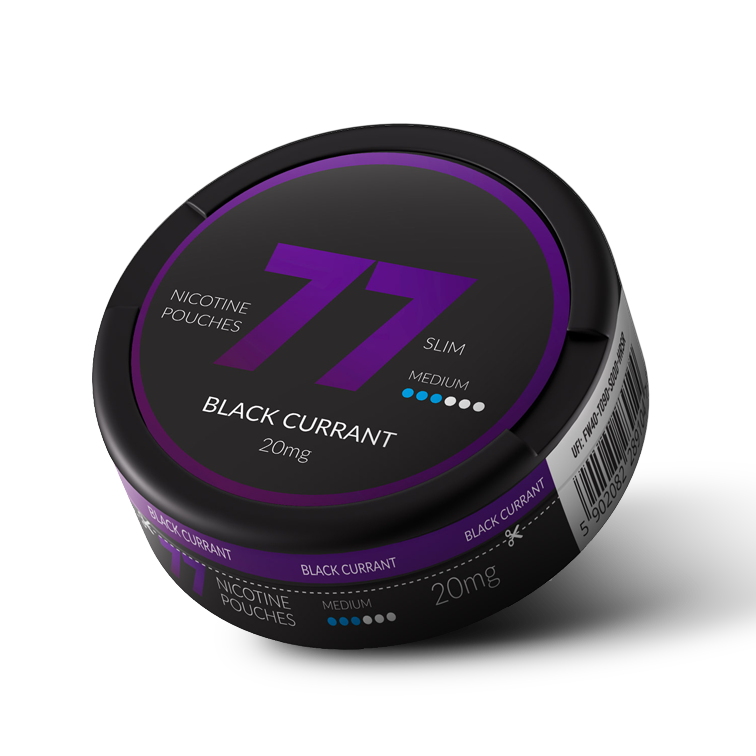 Woreczki nikotynowe 77 Black Currant