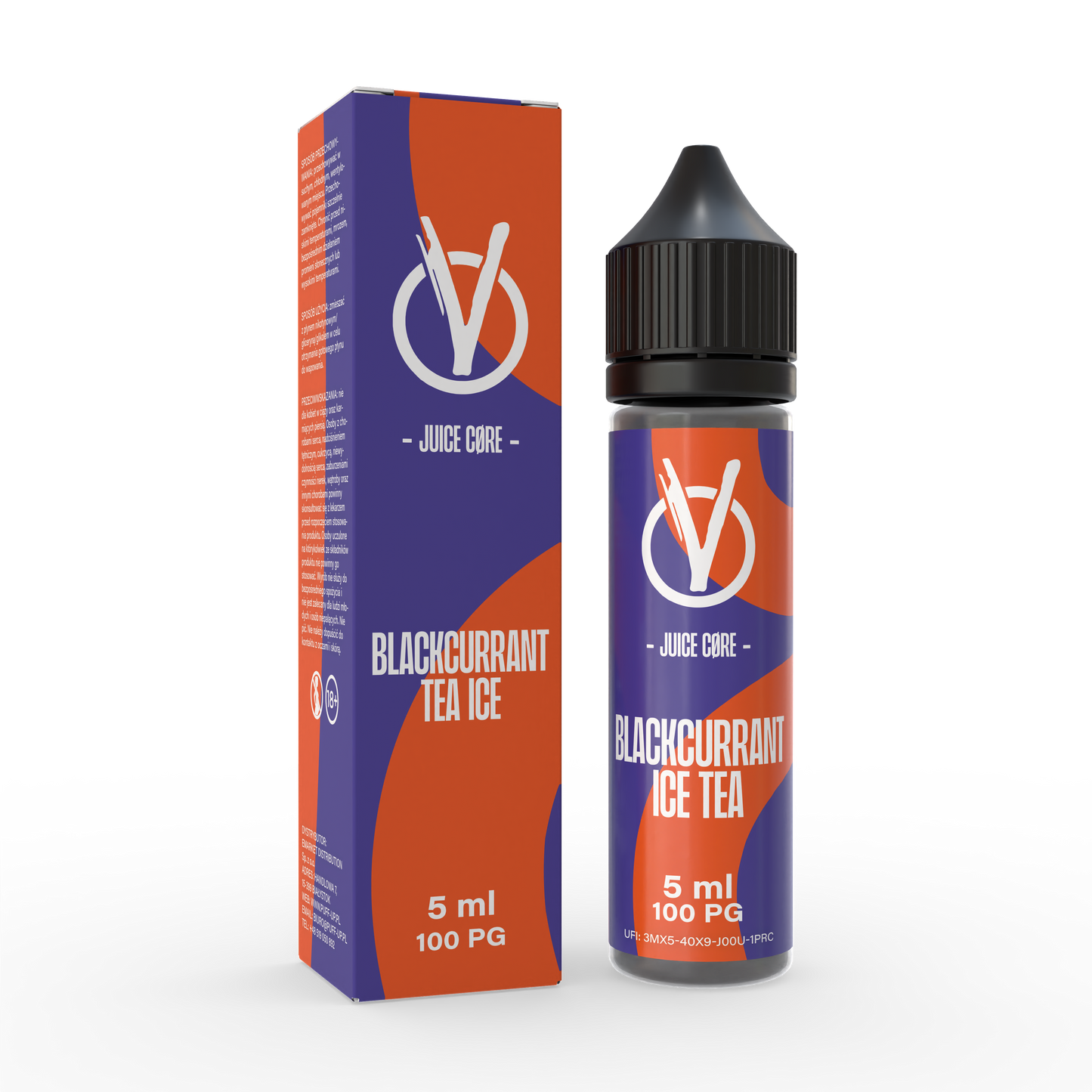 Longfill VJuice Core 5ml Blackcurrant Ice Tea