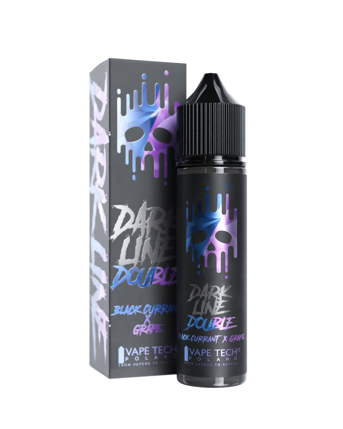 Longfill Double Dark Line 8ml Blackcurrant Grape