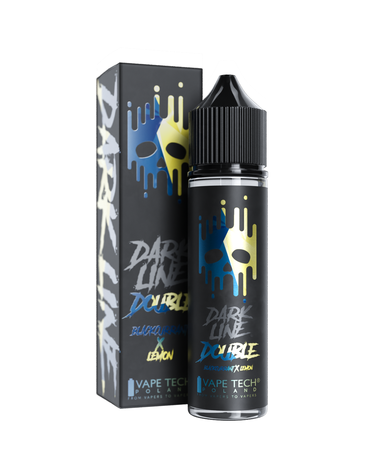 Longfill Double Dark Line 8ml Blackcurrant Lemon