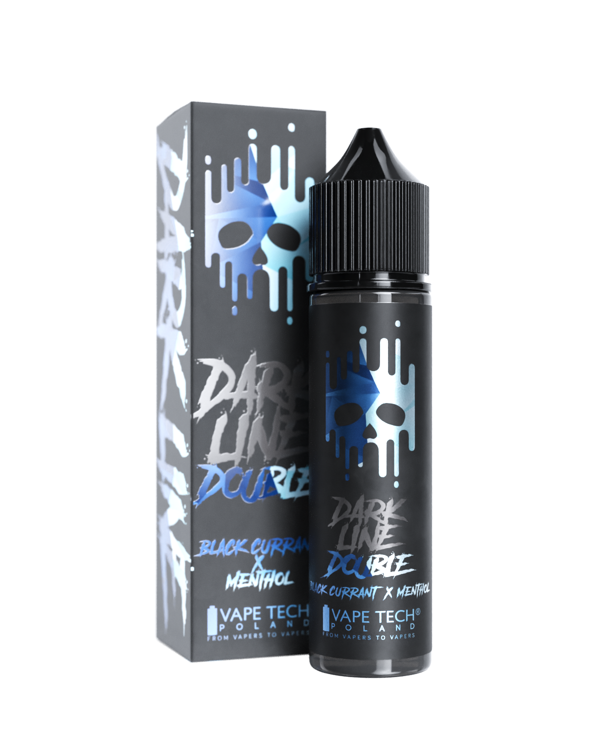Longfill Double Dark Line 8ml Blackcurrant Menthol