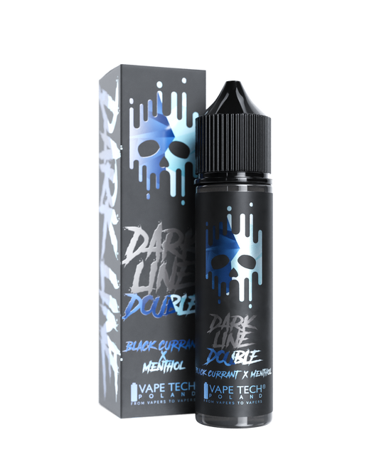 Longfill Double Dark Line 8ml Blackcurrant Menthol