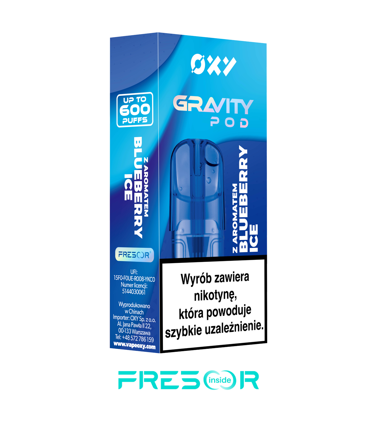 OXY Gravity POD Blueberry Ice