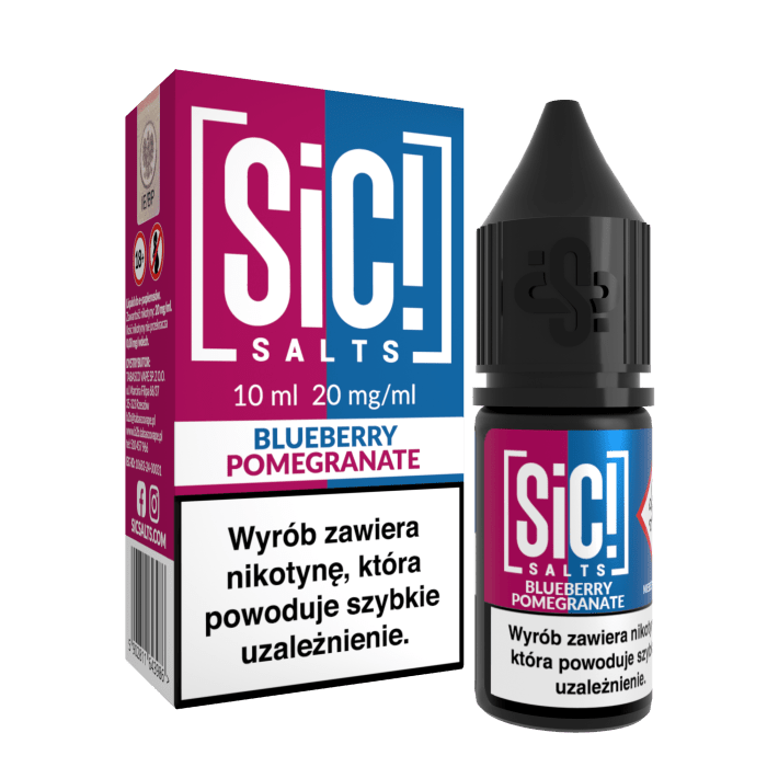 Liquid SiC! Salts Blueberry Pomegranate