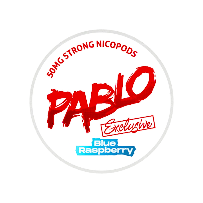 Woreczki nikotynowe Pablo Exclusive Blue Raspberry