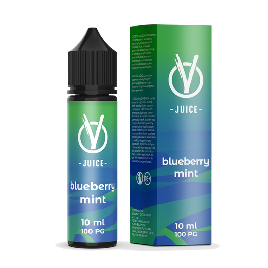 Longfill VJuice 10ml Blueberry Mint