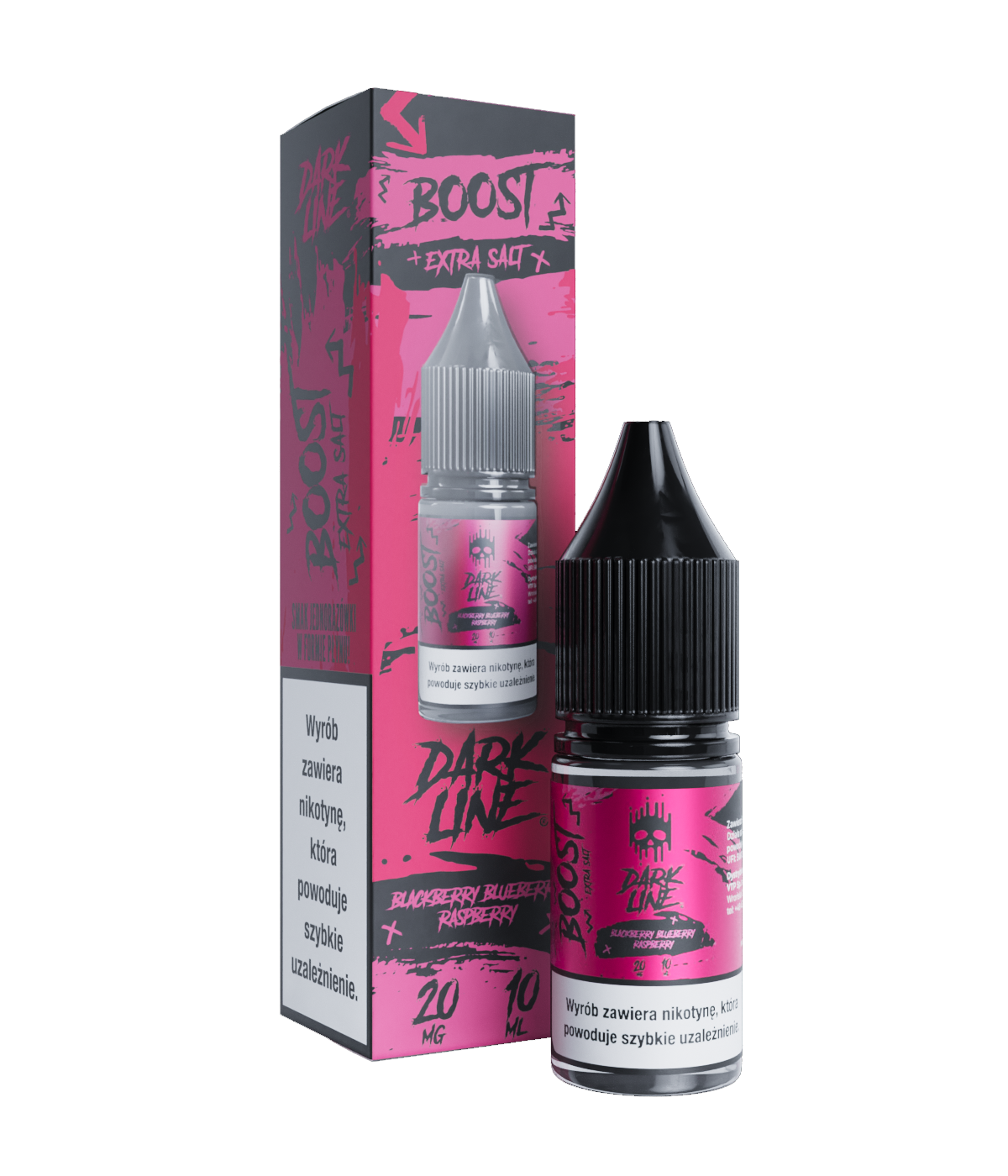 Liquid Dark Line Boost Extra Salt Blackberry Blueberry Raspberry