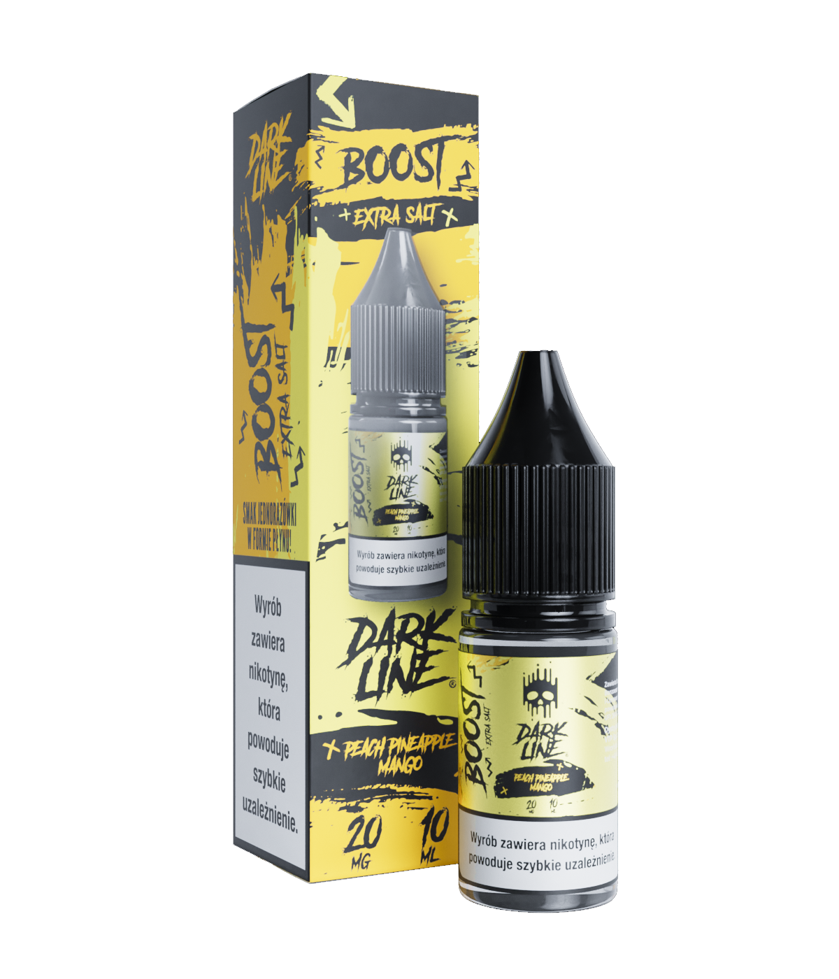 Liquid Dark Line Boost Extra Salt Peach Pineapple Mango