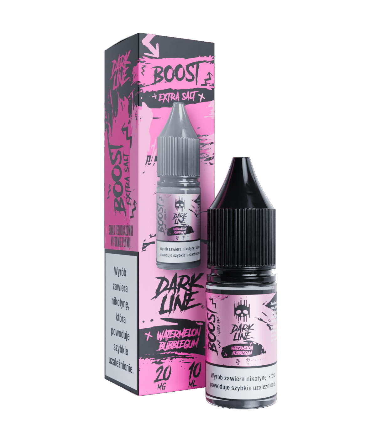 Liquid Dark Line Boost Extra Salt Watermelon Bubble Gum