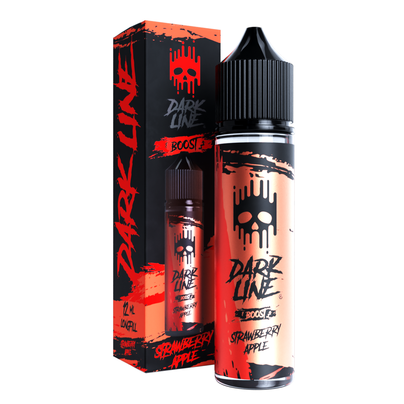 Longfill Dark Line Boost 12ml Strawberry Apple