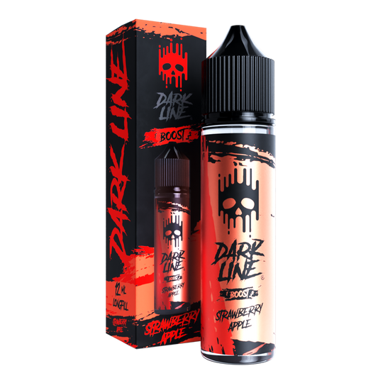 Longfill Dark Line Boost 12ml Strawberry Apple