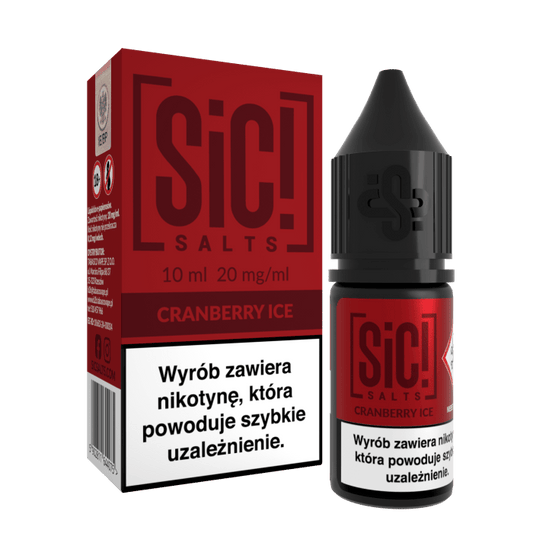 Liquid SiC! Salts Cranberry Ice