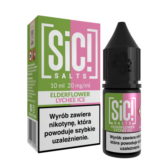 Liquid SiC! Salts Elderflower Lyche Ice